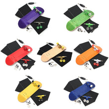 Load image into Gallery viewer, Wooden Finger Skateboards Professional Finger Skate Board Wood Basic Fingerboard With Bearings Wheel Foam Screwdriver