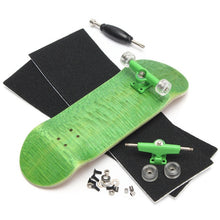 Load image into Gallery viewer, Wooden Finger Skateboards Professional Finger Skate Board Wood Basic Fingerboard With Bearings Wheel Foam Screwdriver