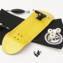 Load image into Gallery viewer, Wooden Finger Skateboards Professional Finger Skate Board Wood Basic Fingerboard With Bearings Wheel Foam Screwdriver