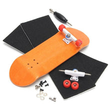 Load image into Gallery viewer, Wooden Finger Skateboards Professional Finger Skate Board Wood Basic Fingerboard With Bearings Wheel Foam Screwdriver